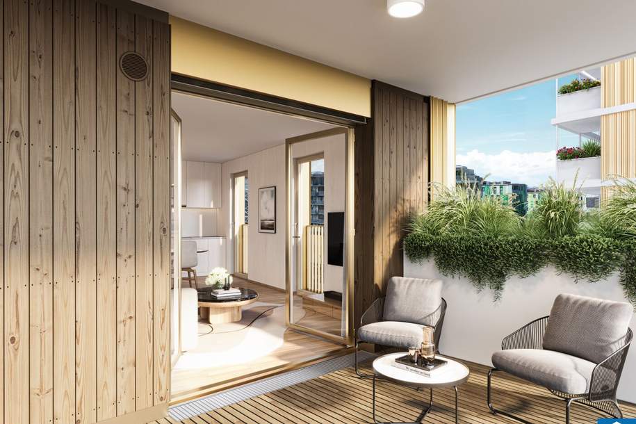 NATÜRLICH DRAUSSEN - VILLAGE IM DRITTEN, Wohnung-kauf, 374.000,€, 1030 Wien 3., Landstraße