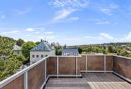 DG-Wohnung mit atemberaubender Dachterrasse in absoluter Grünruhelage