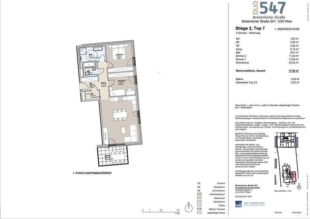 Neues Projekt: provisionsfrei, umweltfreundlich, nachhaltig, energieeffizient! Wohnungen noch mitgestalten - hauseigene Tiefgarage!