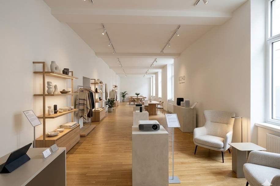 Großzügiges Eck-Lokal mit maximaler Sichtbarkeit direkt an der Nußdorfer Straße zu mieten, Gewerbeobjekt-miete, 5.027,88,€, 1090 Wien 9., Alsergrund