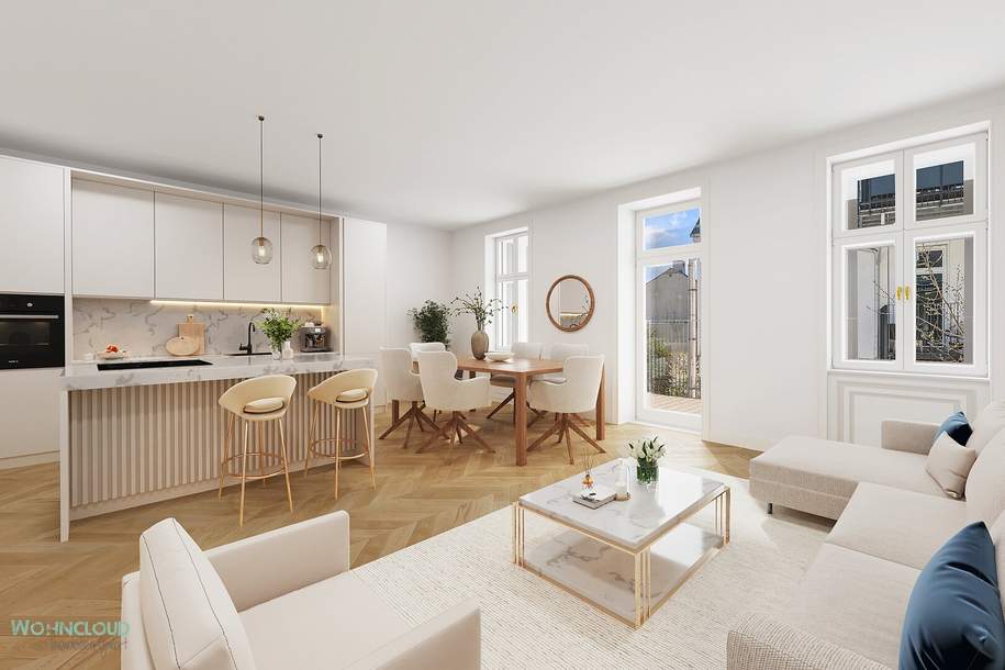 STADTSTÜCK NEUBAUGASSE - GUSTAV, Wohnung-kauf, 999.000,€, 1070 Wien 7., Neubau