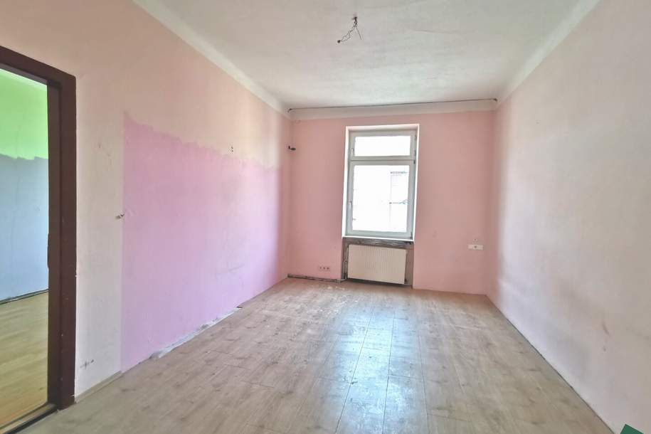 Sanierungsbedürftige Zwei-Zimmer-Wohnung unweit vom Donaukanal, Wohnung-kauf, 270.000,€, 1030 Wien 3., Landstraße