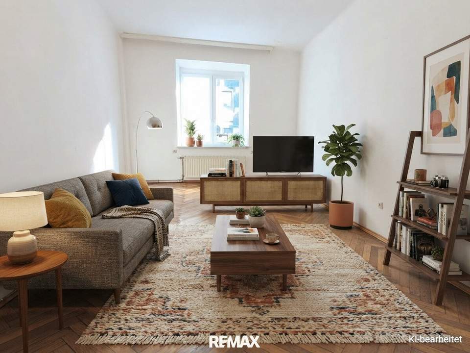 Altbauwohnung mit 3 Zimmern – Wohnen nahe Schönbrunn