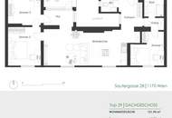 4-Zimmer Dachgeschoss Wohnung in Ruhelage in Wien Hernals - Einbauküche, Klimaanlage und Freifläche inklusive! - JETZT ZUSCHLAGEN