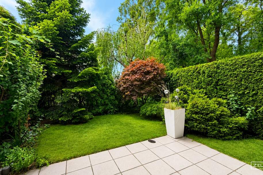 Abseits der Straße, mitten im Grünen – großzügiges Reihenhaus in absoluter Ruhelage | ZELLMANN IMMOBILIEN, Haus-kauf, 599.000,€, 1230 Wien 23., Liesing