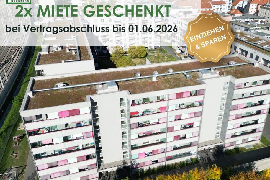 Lebensqualität trifft urbane Lage, Wohnung-miete, 726,97,€, 8020 Graz(Stadt)
