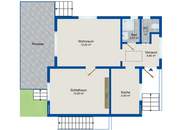 Klein, fein &amp; ganzjährig bewohnbar – Bungalow auf Pachtgrund in Seelage