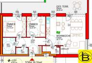 15574 NEUBAU - 3 ZIMMERWOHNUNG MIT GROßER LOGGIA