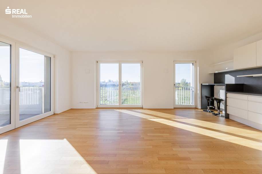 neuwertige 3 Zimmer-Eigentumswohnung mit Balkon und Tiefgaragenplatz zur Miete in der Seestadt, Wohnung-kauf, 429.000,€, 1220 Wien 22., Donaustadt