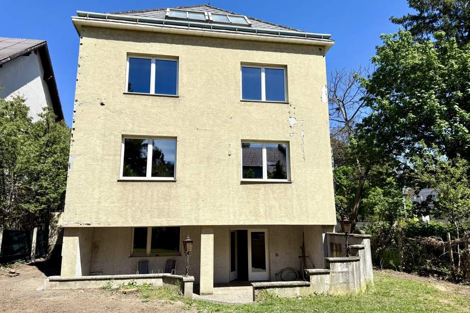 Großzügiges Zweifamilienhaus mit Ausbaupotential auf 4 Ebenen in Wien-Atzgersdorf, Haus-kauf, 800.000,€, 1230 Wien 23., Liesing