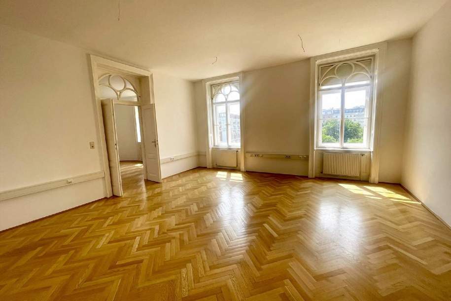 Repräsentatives Altbaubüro im Palais Schlick zu mieten, Gewerbeobjekt-miete, 4.409,23,€, 1090 Wien 9., Alsergrund
