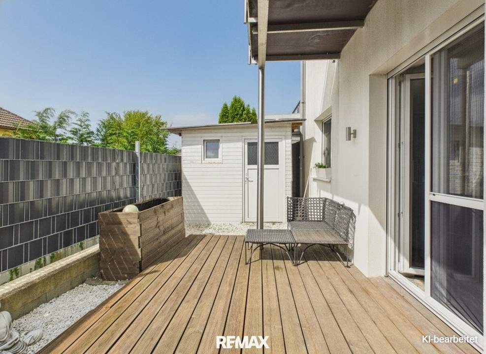 Neuwertige 2-Zi Gartenwohnung in Göttlesbrunn mit Terrasse, Stellplatz & Fußbodenheizung!