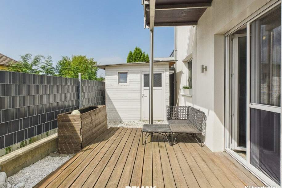 Neuwertige 2-Zi Gartenwohnung in Göttlesbrunn mit Terrasse, Stellplatz &amp; Fußbodenheizung!, Wohnung-kauf, 159.000,€, 2464 Bruck an der Leitha