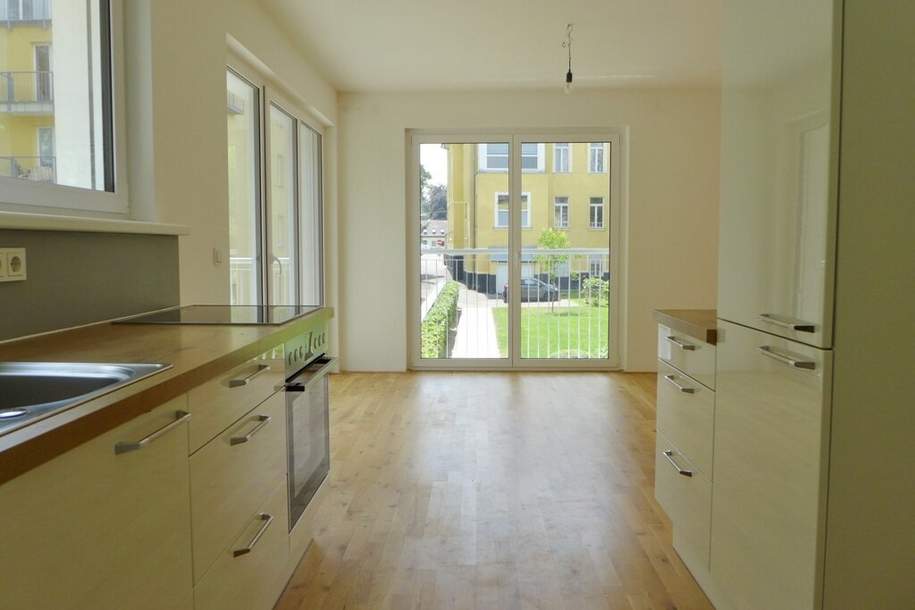Sonnige und freundliche Neubauwohnung – 3 Zimmer mit Balkon und Gartenmitbenützung!, Wohnung-miete, 2.039,85,€, 1130 Wien 13., Hietzing