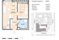 Wundervolle 2-Zimmer Wohnung in toller Lage - Einbauküche inklusive - ab 01.02.2026 verfügbar!