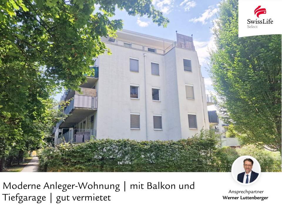 Moderne Anleger-Wohnung | mit Balkon und Tiefgarage | gut vermietet