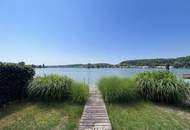 Idyllisches Seehaus mit privatem Steg am Waldschacher See