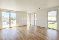 Zentral - modern - hell: Perfekte 2-Zimmer-Wohnung mit Balkon im Erstbezug in grüner Anlage