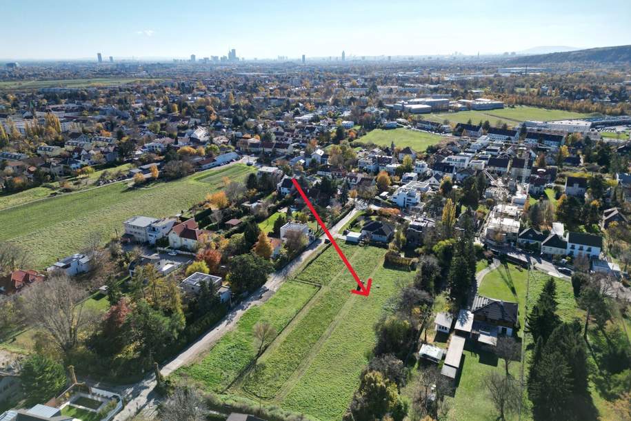 Wien-Strebersdorf: 1.769 m² Grundstück am Fuße des Bisambergs, Grund und Boden-kauf, 850.000,€, 2103 Korneuburg