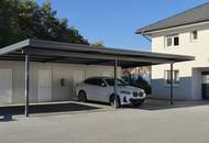 Geniale, äußerst saubere EG Wohnung mit Ostterrasse samt Eigengrund in absoluter Ruhelage mit Carport und Parkplatz im Wohnungseigentum !