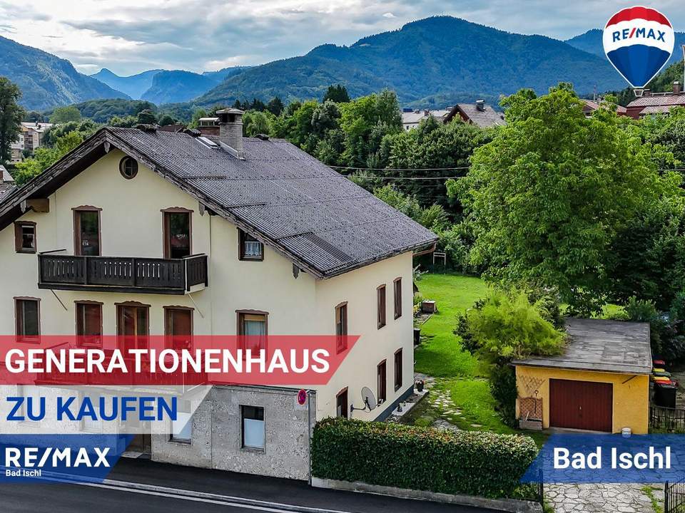 Mehrfamilienhaus mit drei Wohneinheiten in bester Lage direkt am Traunfluss!