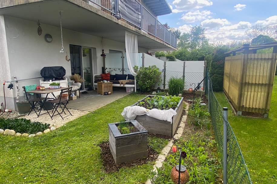 Super Gartenwohnung in ruhiger, sonniger Lage in Wetzelsdorf!, Wohnung-kauf, 184.000,€, 8052 Graz(Stadt)