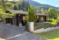Blockhaus in naturnaher, ruhiger Lage am Semmering – Wohnen mit Wohlfühlcharakter