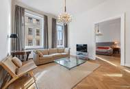 Stilvolle 3-Zimmer Wohnung im begehrten Servitenviertel – komplett möbliert mit 2 Balkonen