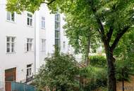 RETRO-CHIC II ALTBAUWOHNUNG MIT EIGENGARTEN IM INNENHOF II AIRBNB oder SELBST EINZIEHEN II SOFORT NUTZBAR II NÄHE U6/AKH/VOLKSOPER/WUK