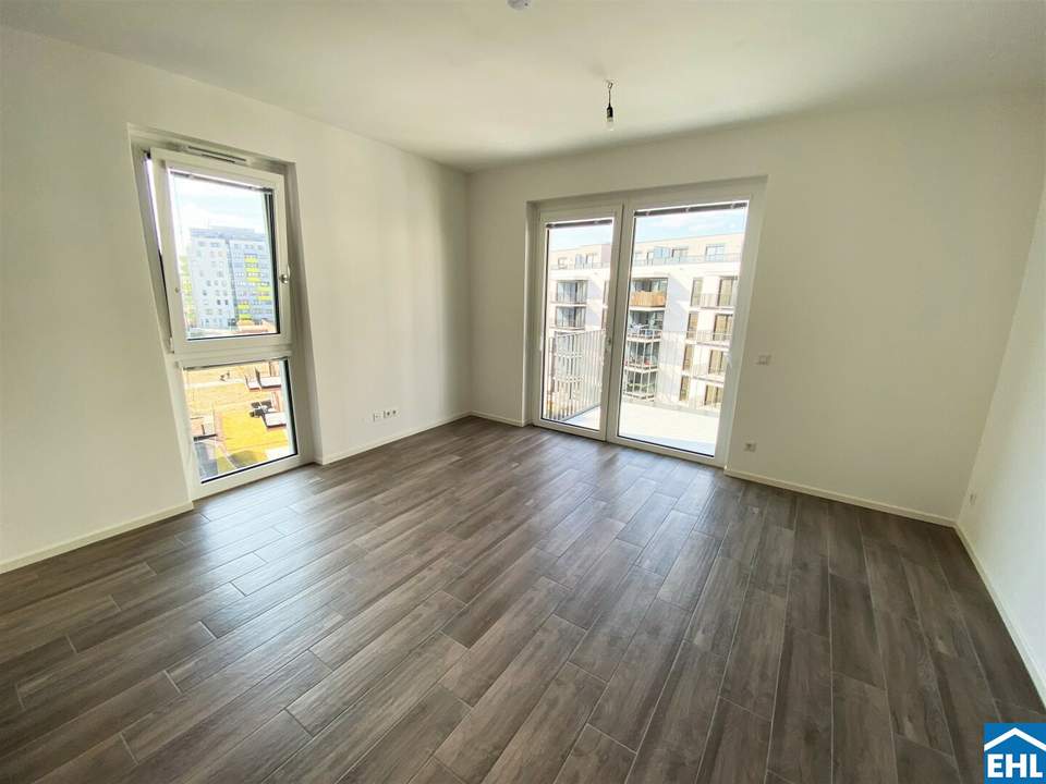 2-Zimmerwohnung mit Balkon! Hohe Qualität trifft Effizienz - Smart Wohnung im Sonnwendviertel