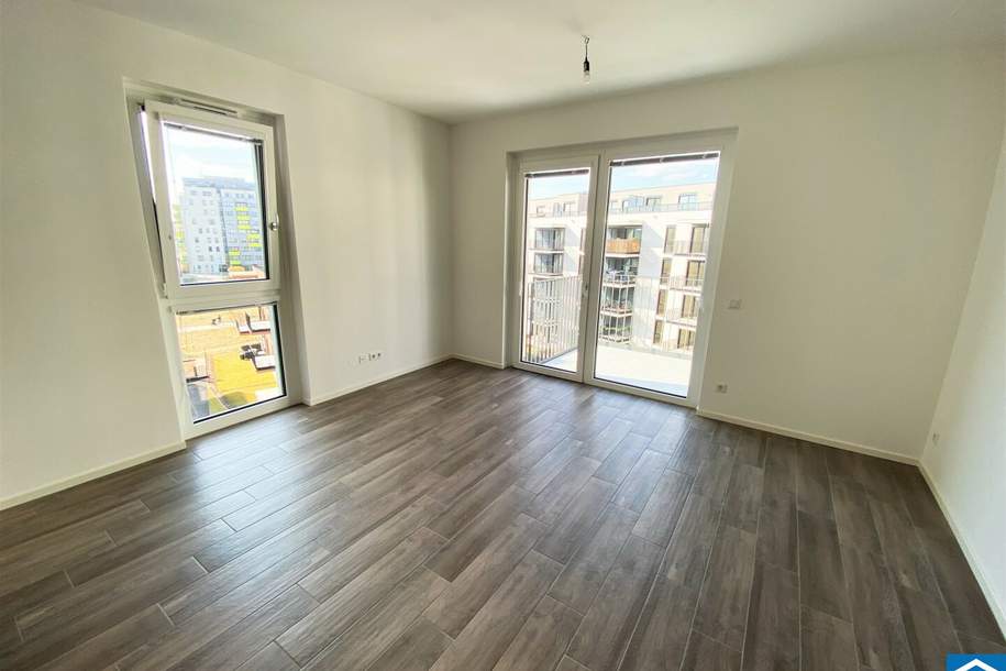 2-Zimmerwohnung mit Balkon! Hohe Qualität trifft Effizienz - Smart Wohnung im Sonnwendviertel, Wohnung-miete, 999,00,€, 1100 Wien 10., Favoriten