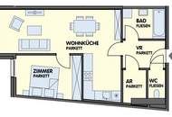 MySky, Blick über Wien - 2 Zimmer Neubau im 19. Stock