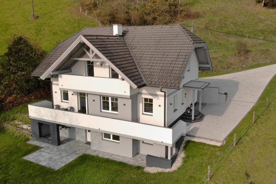 Sonniges Ein-/Mehrfamilienhaus mit schönem Seeblick in Bodensdorf am Ossiacher See, Haus-kauf, 845.000,€, 9551 Feldkirchen