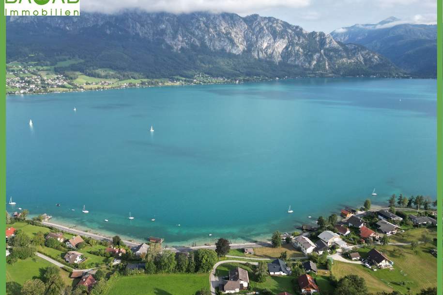 EXKLUSIVES ANWESEN AM ATTERSEE | BERG- &amp; SEEPANORAMA | 2. SEEREIHE | LUXUS &amp; NATUR | TOP INVESTITION, Haus-kauf, 4866 Vöcklabruck