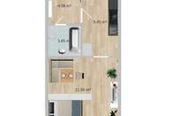Ideale Kleinwohnung in urbaner Lage mit besonderen Vorzügen
