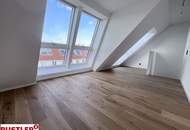 Einzigartige Dachgeschoss-Maisonette mit 3 Terrassen &amp; Fernblick | ERSTBEZUG am Reinlpark