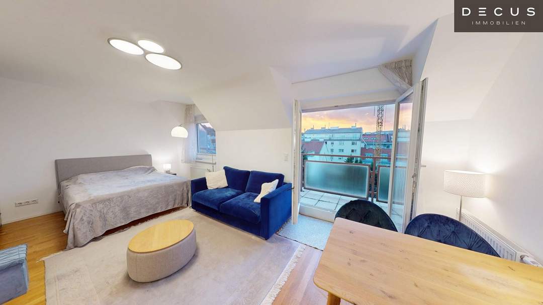 RUHIGE DACHTERRASSENWOHNUNG MIT WESTSEITIGER INNENHOFLAGE | SAUNA & GARAGE