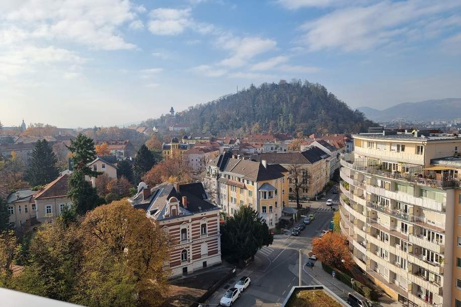 Schöne 3 Zimmerwohnung mit Ausblick auf den Schloßberg zu vermieten, Wohnung-miete, 1.283,00,€, 8010 Graz(Stadt)