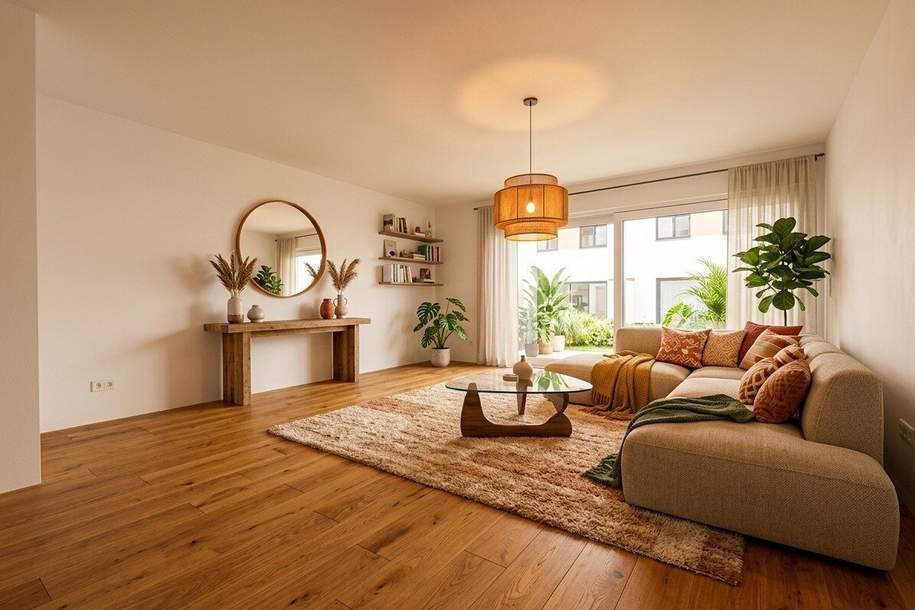 Naturnah wohnen, ruhig leben - Elegante Doppelhaushälfte mit 5 Zimmer + Keller - Eigengrund - Belags- oder Schlüsselfertig, Haus-kauf, 849.000,€, 1210 Wien 21., Floridsdorf