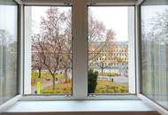 Einsiedlerpark: Herrliche Eckwohnung + Grünblick + Nachmittagssonne + 650m zur U4 + Altwien-Elemente