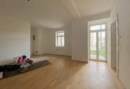 An der neuen U5 | 2-Zimmer Terrassenwohnung mit Garten komplett in den ostseitigen Innenhof gerichtet | barrierefrei