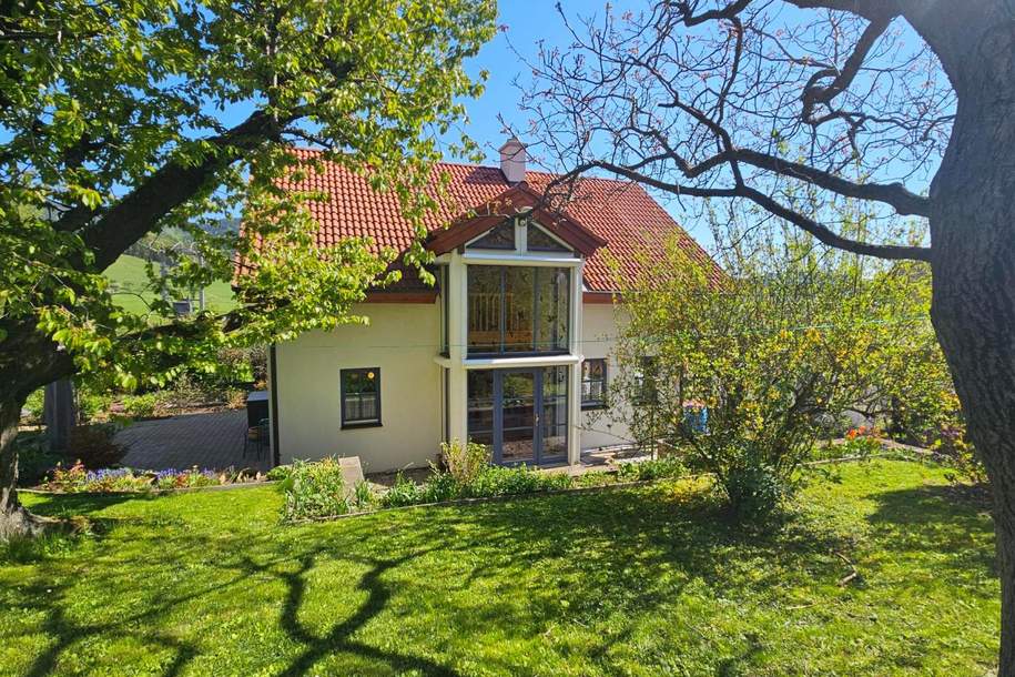 "NEUER PREIS!" GEPFLEGTES EINFAMILIENHAUS MIT SCHÖNEM AUSBLICK, Haus-kauf, 439.000,€, 2640 Neunkirchen