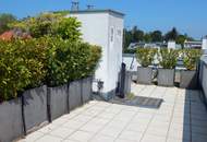Wohntraum mit großer Dachterrasse und Garage in Grün- Ruhelage