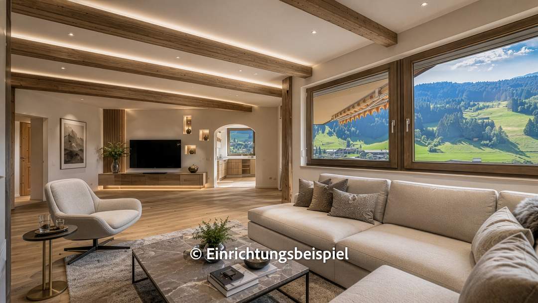 4-Zimmerwohnung mit traumhaftem Ausblick in sonniger Ruhelage