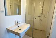 AUGARTEN-NÄHE, DACHGESCHOSS, klimatisierte 43 m2 Neubau mit 6 m2 Balkon, Wohnküche, 1 Zimmer, Duschbad, Parketten, Erstbezug