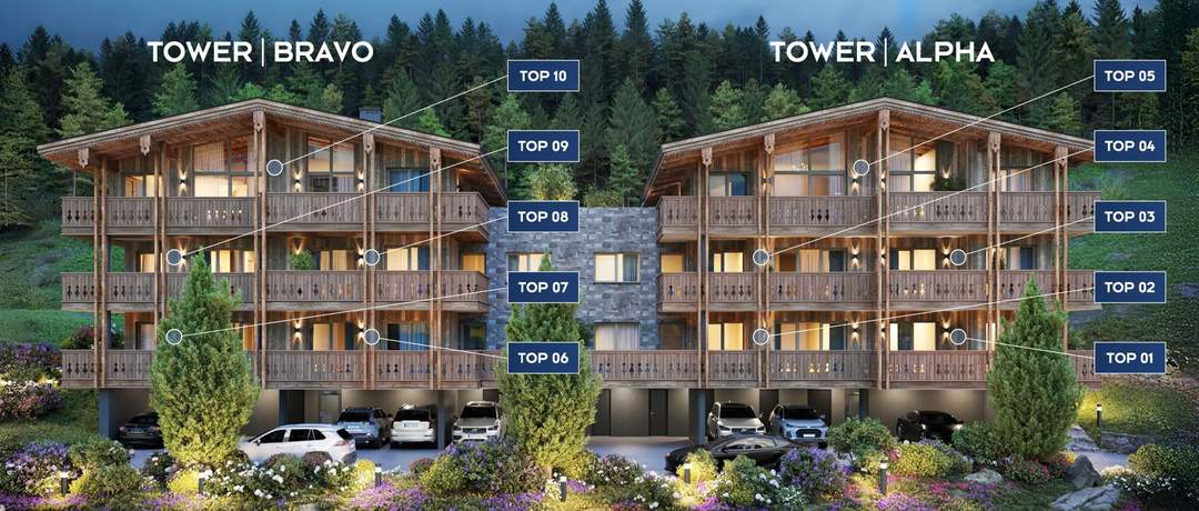Neubau Wohnung in Schladming - Top 6 (Teil A)