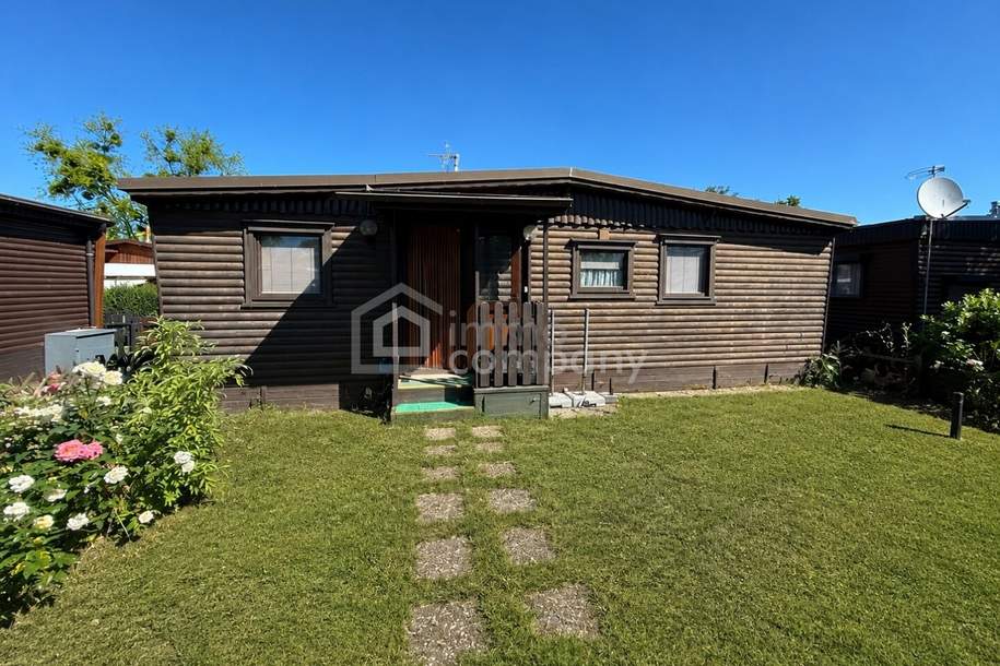 Ferienparadies am Pustasee in Andau – Gepflegtes Mobilheim mit großem Pachtgarten in traumhafter Seenähe, Haus-kauf, 27.000,€, 7163 Neusiedl am See