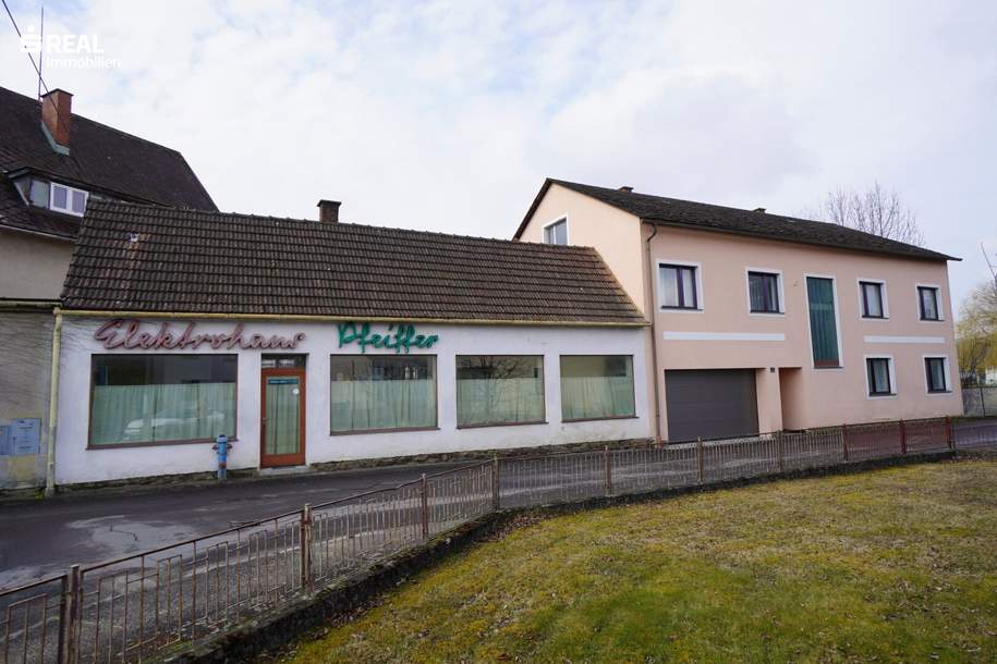 Schönes Stadt-Mehrparteien/Zinshaus mit Geschäftslokal nähe Zentrum, Haus-kauf, 179.000,€, 3812 Waidhofen an der Thaya