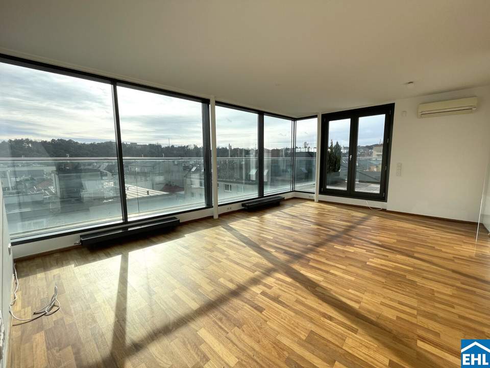 Exklusive Dachgeschosswohnung mit mehreren Terrasse in Döbling!
