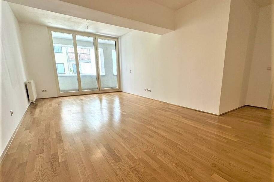 HOFRUHELAGE, HUMBOLDTGASSE, 80 m2 Neubau inkl. Loggia, 2 Zimmer, Komplettküche, Wannenbad, Parketten, U1-Nähe, Wohnung-miete, 1.364,68,€, 1100 Wien 10., Favoriten